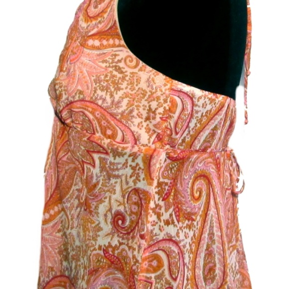 Heart Soul Pink & OJ Paisley Sequin Top ~ L - Picture 6 of 8